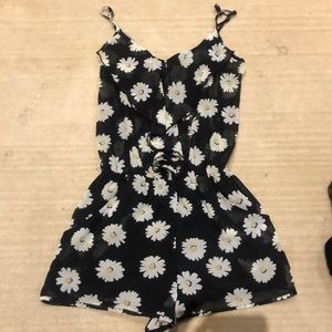 Sunflower romper
